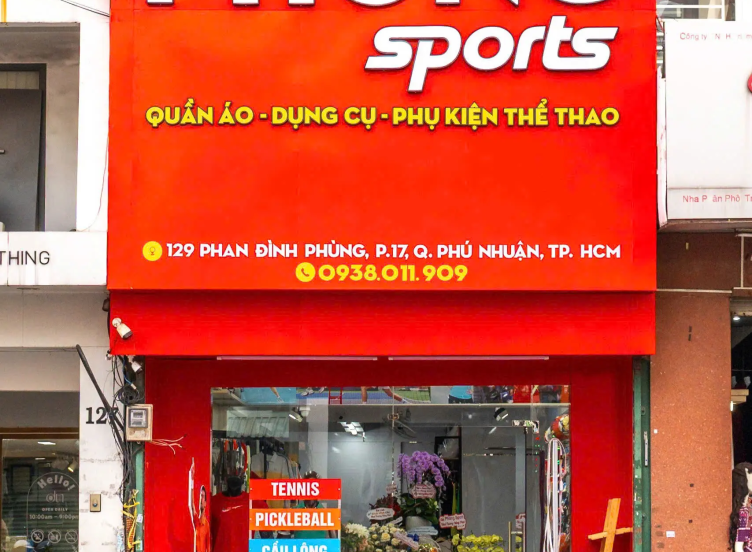 Shop tennis uy tín tại TP.HCM | Phong Sport